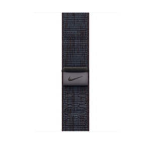 46mm Black/Blue Nike Sport Loop