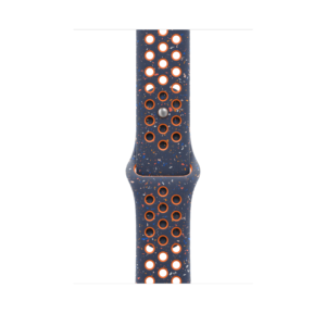 46mm Blue Flame Nike Sport Band - S/M