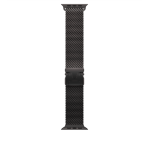 49mm Black Titanium Milanese Loop - Medium