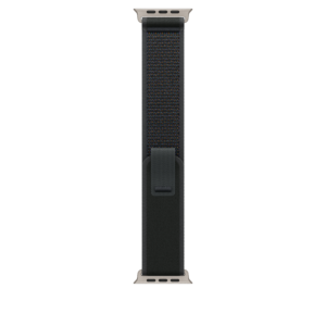 49mm Black Trail Loop - M/L - Natural Titanium Finish
