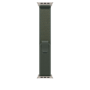 49mm Green Trail Loop - M/L - Natural Titanium Finish