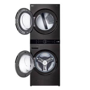 LG Single Unit Front Load 2116 Kg Wash Tower غسالة ونشافة حمل علوي