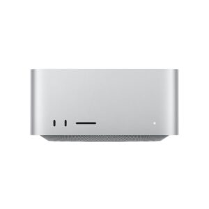 Mac Studio: Apple M4 Max chip with 14‑core CPU and 32‑core GPU, 512GB SSD