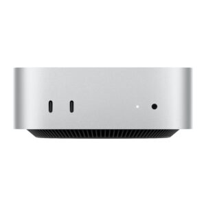 Mac mini: Apple M4 chip with 10-core CPU and 10-core GPU, 512GB SSD - فضي