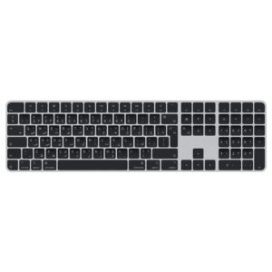 Magic Keyboard with Touch ID for Mac models with Apple silicon - Arabic - Black Keys