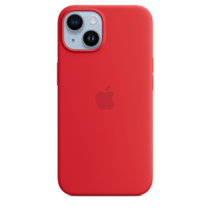 iPhone 14 Silicone Case with MagSafe - (PRODUCT)RED