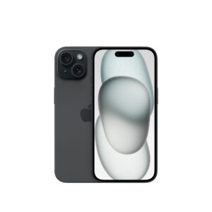 iPhone 15 من Apple (سعة تخزين 512GB) - أسود