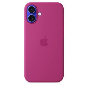 iPhone 16 Plus Silicone Case with MagSafe - Fuchsia