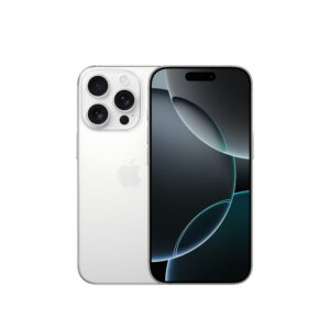 iPhone 16 Pro من Apple (سعة تخزين 128GB) - White Titanium