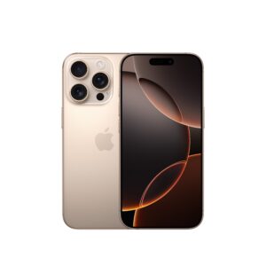 iPhone 16 Pro من Apple (سعة تخزين 256GB) - Desert Titanium