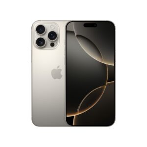 iPhone 16 Pro من Apple (سعة تخزين 512GB) - Natural Titanium