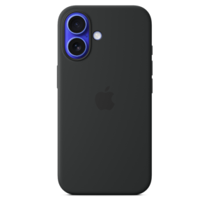 iPhone 16 Silicone Case with MagSafe - Black