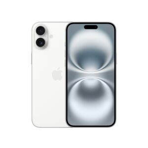 iPhone 16 من Apple (سعة تخزين 128GB) - أبيض