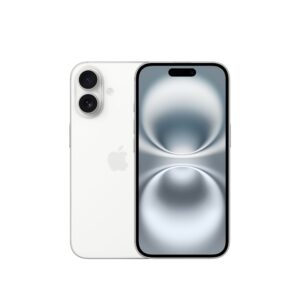 iPhone 16 من Apple (سعة تخزين 128GB) - أبيض