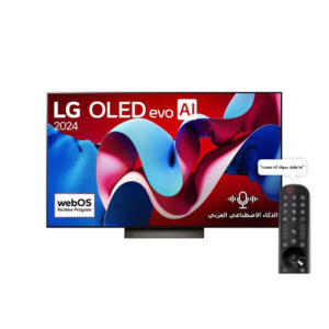 تلفاز ذكي LG C4 - OLED evo، حجم 55 بوصة + هدية ساوند بار LG C4 55" OLED evo 4K Smart TV + Gift Sound bar