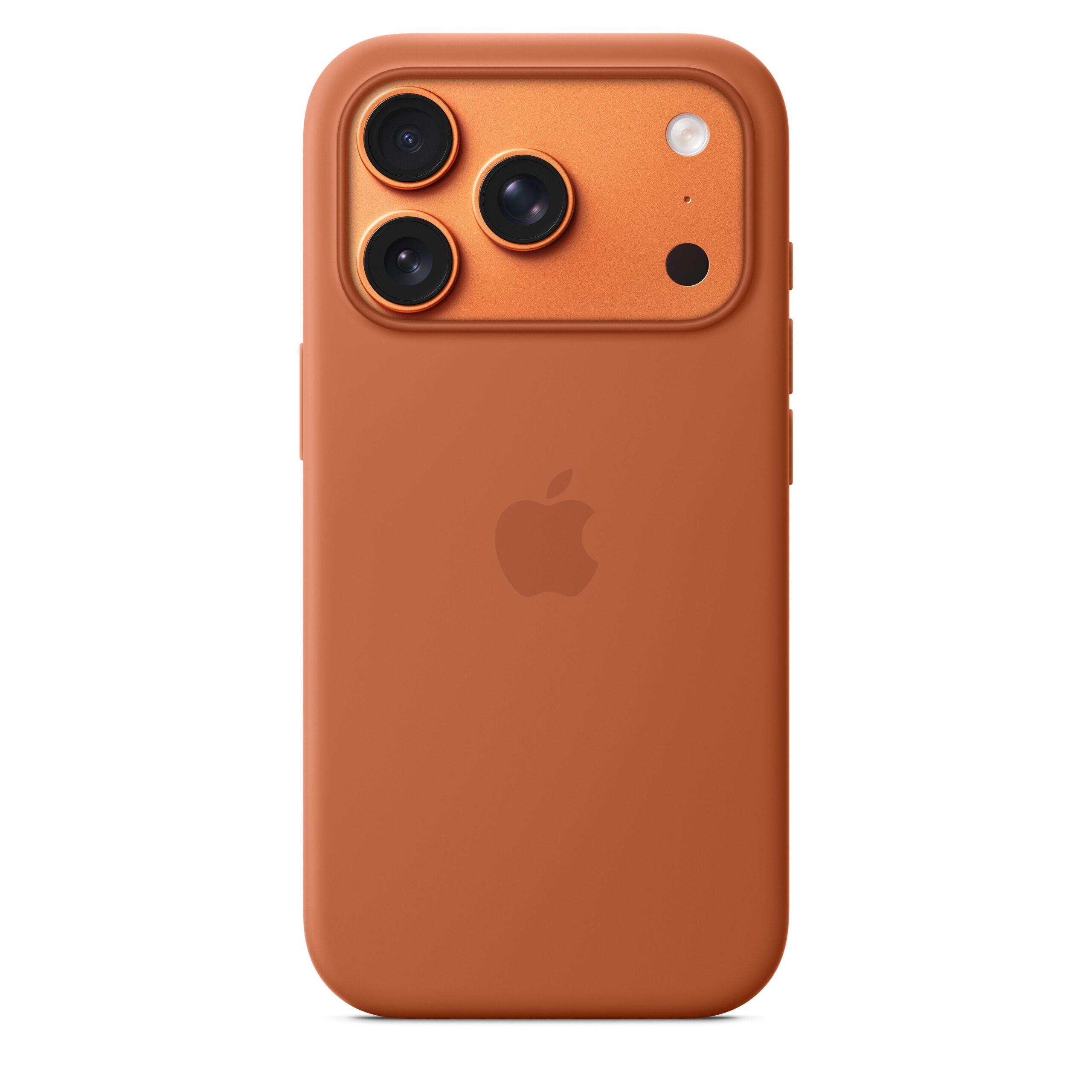 حافظة iPhone 17 Pro من السيليكون مع MagSafe - بنّي تيرا كوتا
