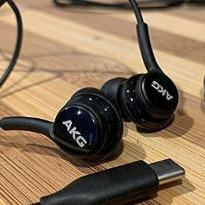 سماعات أذن أصلية سامسونج اي كي جي Samsung AKG Type-C Wired Earphones – Black
