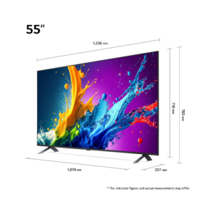 شاشة 55 بوصة بدقة 4K LG QNED 55 Inch QNED80T Series