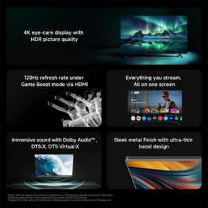شاشة تلفاز سمارت اي 55 (2026) Smart TV A 55 (2026)