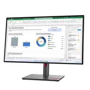 شاشة لينوفو ثينك فيجن 27 بوصة بدقة QHD مع منفذ USB-C Lenovo ThinkVision P27h-30 27-Inch QHD IPS Monitor with USB-C