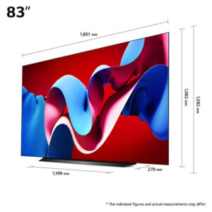 شاشه ال جي LG حجم 83 - 4K - اوليد - 120 هيرتز -  موديل OLED83C46LA LG 83-inch 4K OLED 120Hz TV - Model OLED83C46LA