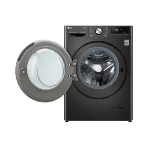 غسالة  إل جي WR9011PBG - سعة 11 كجم - تحميل أمامي - سلفر LG WR9011PBG Washing Machine - 11 kg Capacity - Front Load - Silver