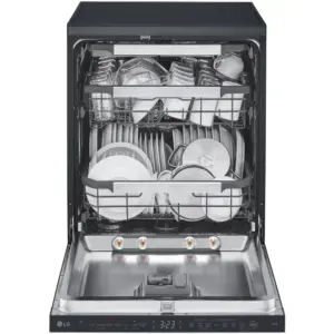 غسالة صحون DFC237HMS مدمجة - 14 مكان - 60 سم - 10 برامج - أسود مطفي DFC237HMS built-in Dishwasher - 14 Places - 60 cm - 10 programs - Matte Black