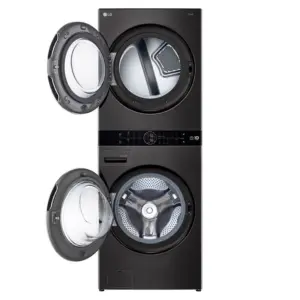 غسالة ملابس  - 21 كغ - لون أسود ستيل WT2116BRK Washing Machine - 21 kg - Black Steel