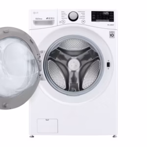 غسالة ومجفف ملابس إل جي WDV1902WRV - سعة 18/10 كجم - تحميل أمامي - أبيض LG WDV1902WRV Washer and Dryer - 18/10 kg Capacity - Front Load - White