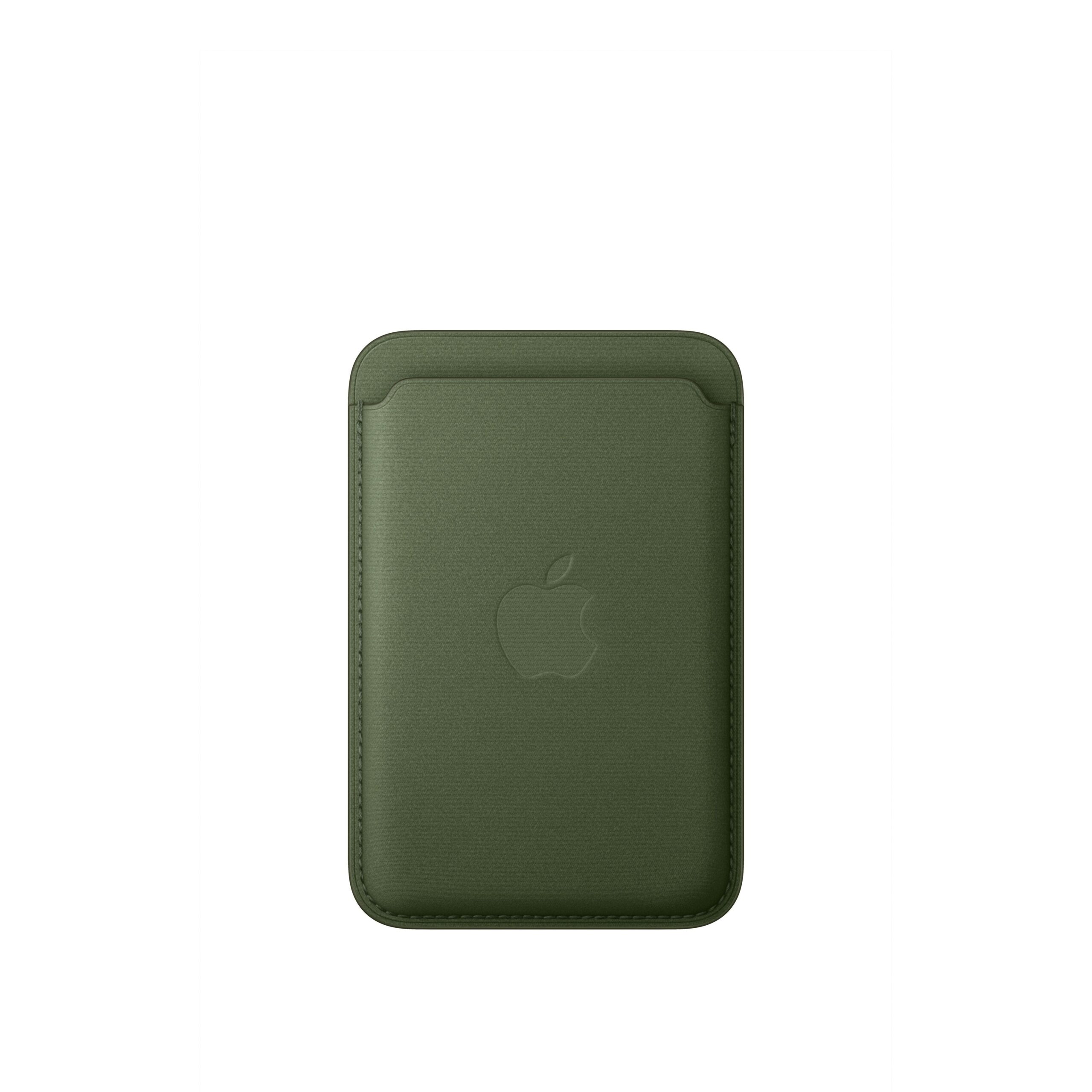 محفظة iPhone من نسيج محبوك مع MagSafe - أخضر مائي داكن